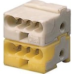 50 st KNX-kontakt vit/gul klämma
