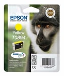 Genuine Epson T0894 Yellow ink cartridge Stylus S20 SX100 SX105 SX200 SX400