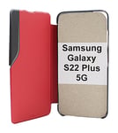 Smart Flip Cover Samsung Galaxy S22 Plus 5G (S906B/DS) (Röd)