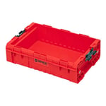 QBRICK SYSTEM Malette Outils Boîtes à Outils Valise PRO Box 130 2.0 RED Ultra HD Rouge 460 x 325 x 150 mm