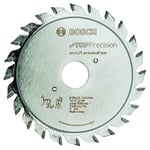Bosch 2608642130 BSCBI mm Tooth Top Precision Circular Saw Blade, 0 V, Silver
