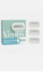 GILLETTE VENUS DELUXE SMOOTH SENSITIVE PACK OF 3 Brand New 100% Genuine