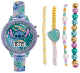 Disney Lilo and Stitch Digital Watch Bracelet Set