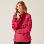Regatta Women's Pink Potion Montes Lightweight Half-Zip Fleece, Size: 18