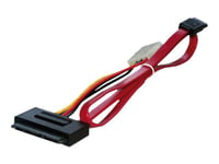 MCL - Câble SATA interne avec alimentation (molex mâle) - 50 cm