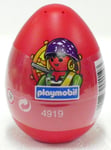 Red Egg With Pirate Playmobil 4919 V `07 for Easter Ship Guard New Original Box