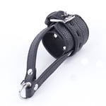 PU Leather Scrotum Testicle Stretcher Ball Stretcher Scrotum Bound penis Ring