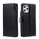 Trolsk Leather Wallet (iPhone 13 Pro Max) - plånbok - Svart