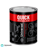 Quick Bengalack Universal Matt Svart 06