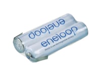Panasonic Eneloop-Serien F1x2 Batteripaket 2X R03 (Aaa) Z-Loddefane Nimh 2.4 V 750 Mah