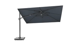 Platinum Sun & Shade Challenger T² parasoll Anthracite/faded black exkl. parasollfot 3,5 x 2,6 m