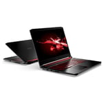 Acer Nitro 5 AN515-54-59TP - Intel Core i5 - 9300H / jusqu'à 4.1 GHz - Win 10 Familiale 64 bits - GF GTX 1650 - 8 Go RAM - 128 Go SSD + 1 To HDD - 15.6" IPS 1920 x 1080 (Full HD) - Wi-Fi 5 - Noir vitreux - clavier : Français