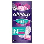Always Dailies Normal Panty Liners Fold & Wrap Scented 20'S (Box of 6)