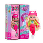 BFF by Cry Babies S2 Hannah Collectible fashion Doll with long Hair, fabric Clothes & 10 Accessories - Toy Gift for Girls and Boys +5 Years