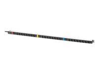 Digitus - Grenuttag - 16A - Ac 230 - 400 V - 4000 Watt - 11000 Va - 3-Fas - Ingång: Iec 60309 - Utgångskontakter: 27 (3 X Iec 60320 C19, 24 X Iec 60320 C13) - 0U - 19" - 3 M Sladd - Svart