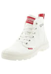 PALLADIUM-EU Homme Pampa Hi Dare Sneaker Boots, Star White, 44 EU