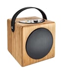 KidzAudio Music Box - Enceinte Bluetooth Portable pour Enfants, Lecture USB et Bluetooth. avec Prise Casque, limiteur de Volume, Microphone intégré et Fonction Veille (à partir de 3 Ans)