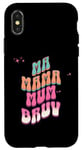 iPhone X/XS Ma Mama Mum Bruv Fun Mothers Day From Kids Groovy Vintage Case