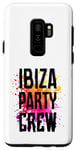 Coque pour Galaxy S9+ Ibiza Party Crew Colorful | Vacation Team