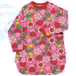Småfolk Mönstrad Mjukis-klänning Med Jordgubbar Rosa | Rosa | 3-4 years