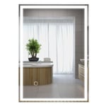 LED Bathroom Mirror with LED Lights, Dimmable Touch Switch Defogging