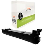 4x Cartridge Black Replaces Konica Minolta A0DK152 Qms 4650