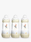 MAM Anti-Colic Baby Bottle, 260ml, Pack of 3