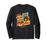 DreamWorks Puss In Boots: The Last Wish Logo Panels Long Sleeve T-Shirt