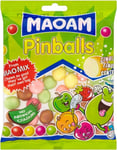 Haribo Maoam Pinballs - Godterikuler med Cola og Fruktsmak 140 gram