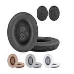 Öronkuddar för Bose QuietComfort - QC35/QC25/QC15/AE2 Hörlurar Black SVART
