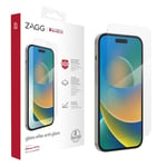 ZAGG InvisibleShield Glass Elite Screen Protector for iPhone 14 Pro, Anti-Glare, Shockproof, Smudgeproof, Scratch Resistant, Anti-Microbial, (Clear)