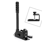 aikeec Frein à Main USB 64 Bits PC Frein à Main Capteur à Effet Hall pour PC Widows Sim Racing Games G25 G27 G29 T500 FANATECOSW Dirt Rally (avec Pince, Noir)
