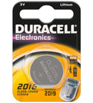Duracell CR2016 D 1-BL (DL 2016) single use battery lithium 3 V - batteries (single use battery, CR2016, lithium, button/coin, 3 V, 1 piece).