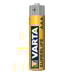 Varta Superlife batterier AAA 2 stycken i folie
