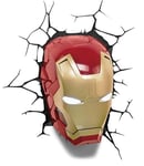 Paladone Marvel Avengers Iron Man Væglampe, Børnelampe