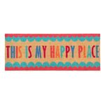 Bombay Duck This is my Happy Place Long Doormat