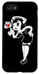 Coque pour iPhone SE (2020) / 7 / 8 Alice Angel Blowing Kisses Gothic Angel