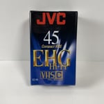JVC Compact VHS Camcorder Video Tape PAL Cassette HiFi VHS-C EC-45 EHG | New