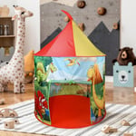 Kids Dinosaur Pop Up Play Tent House Indoor Outdoor Playhouse Portable Fun Toys