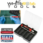 Sealey Precision Bit Screwdriver Set Premier Hand Tools 32pc