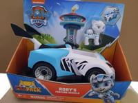 PAW Patrol Rory’s Transforming Toy Car with Collectible Action Figure Cat Pack
