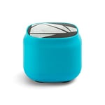 Music Sound - Speaker Mini - Enceinte Bluetooth 5.0 Portable - 3 Watts de Puissance - Portée Bluetooth 10 MT. Autonomie de la Batterie 4h et Charge 2h - Color Blue