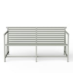 NINE - 19 Outdoors - Lounge Bench Grey