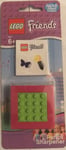 LEGO FRIENDS SHARPENER + STICKERS BUILDABLE BRAND NEW SCHOOL OFFICE GREAT GIFT