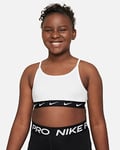 Nike Dri-FIT One Sports-BH til store barn (jente) (utvidet størrelse)