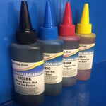 4 PRINTER REFILL INK BOTTLES FITS EPSON WORKFORCE WF-7015 WF-7515 WF-7525 WF7525