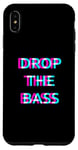 Coque pour iPhone XS Max Drop The Bass Techno EDM Music Festival Raver Dance Rave