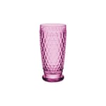 Villeroy & Boch - Boston Berry Long Drink Glass, 300 ml, Crystal Glass for Cocktails, Dishwasher-Safe, Pink