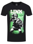 Nintendo Legend of Zelda Hero of Hyrule Mens Black T-Shirt-Extra Large
