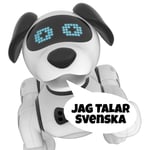 Interaktiv Robothund NAPPI med tillbehör PRATAR SVENSKA